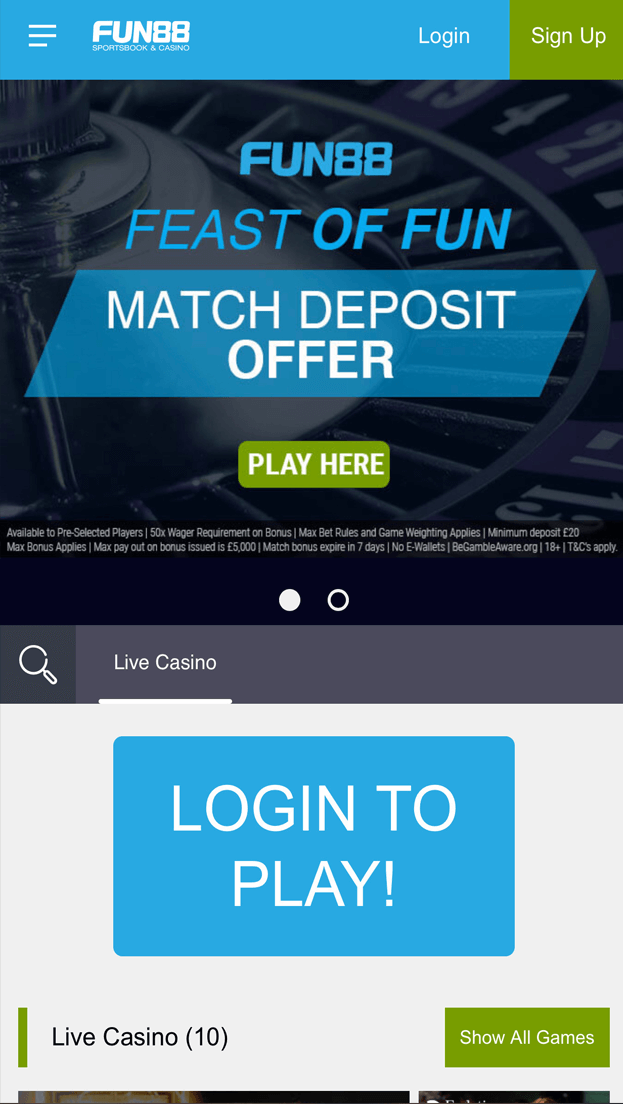 Casino Free Bet